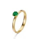 Pierścionek zaręczynowy z szmaragdem AJPZ_073